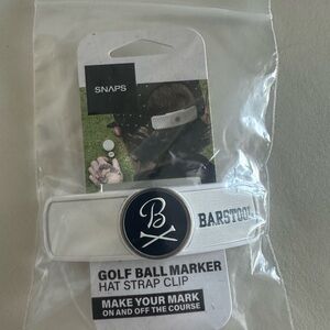 Snaps golf ball marker. barstool sports logo. NWT